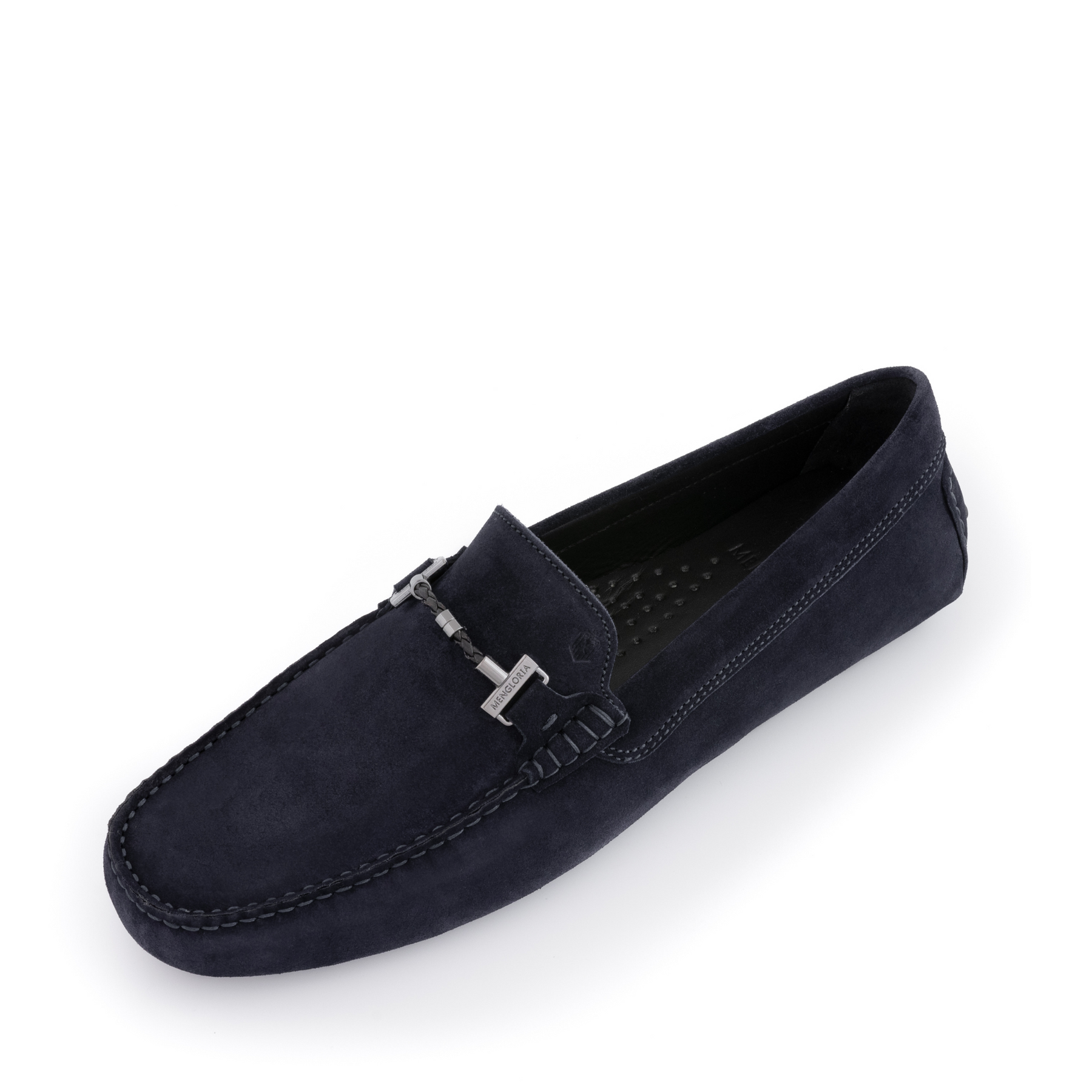 Ingot Suede Driver | Navy