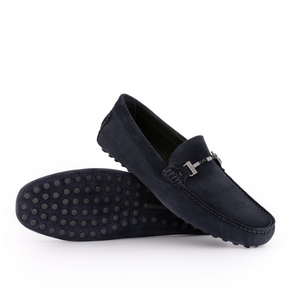 Ingot Suede Driver | Navy