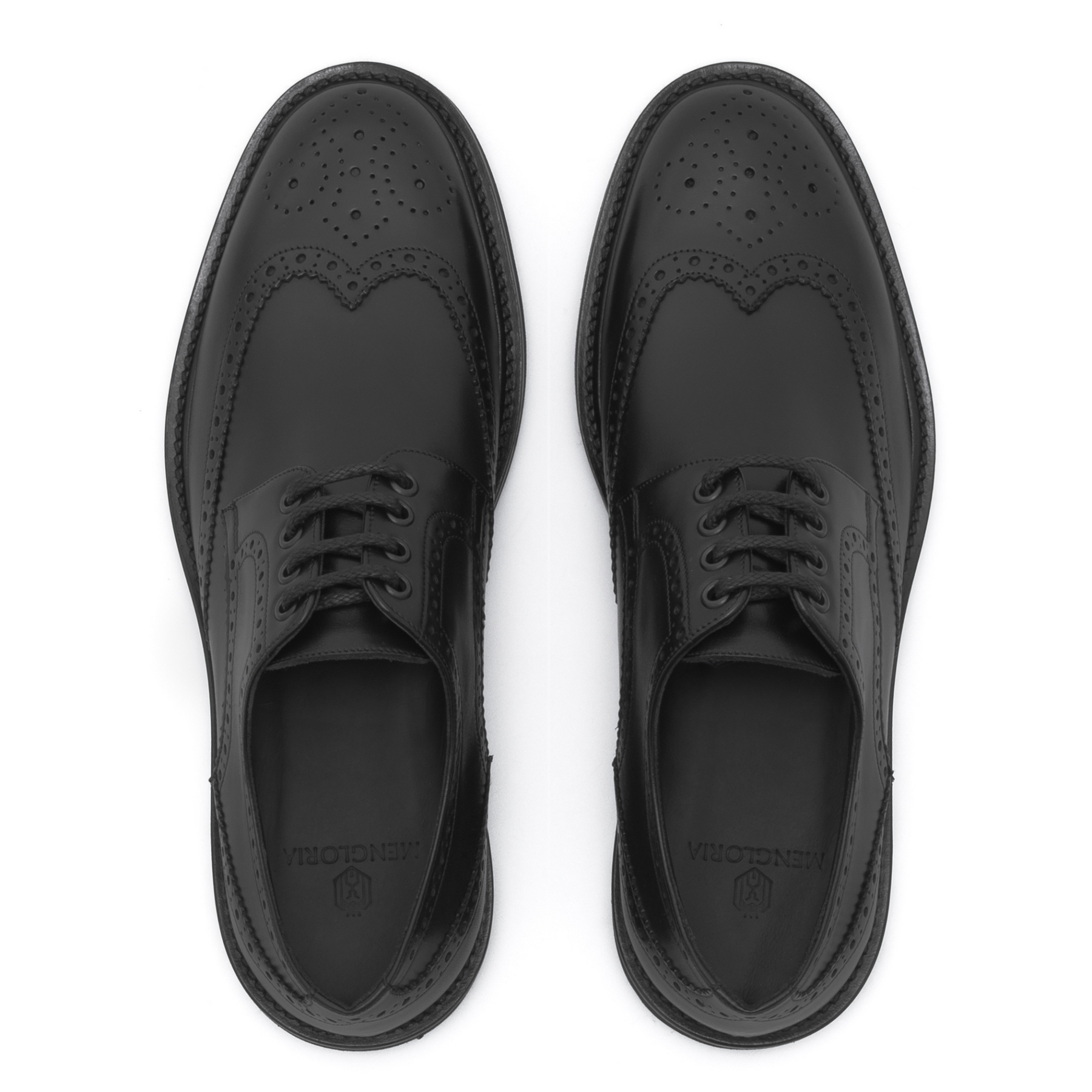 Kensington II Oxford Brogue Shoes | Black