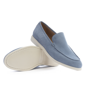 Aspen Suede Loafer | Light Blue