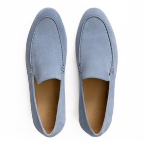 Aspen Suede Loafer | Light Blue