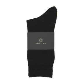 Three-pairs of regular-length socks | Black