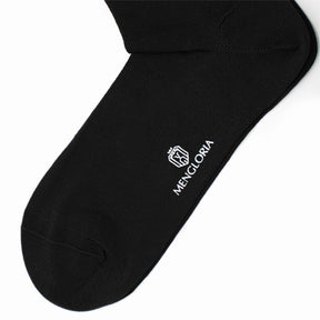 Three-pairs of regular-length socks | Black