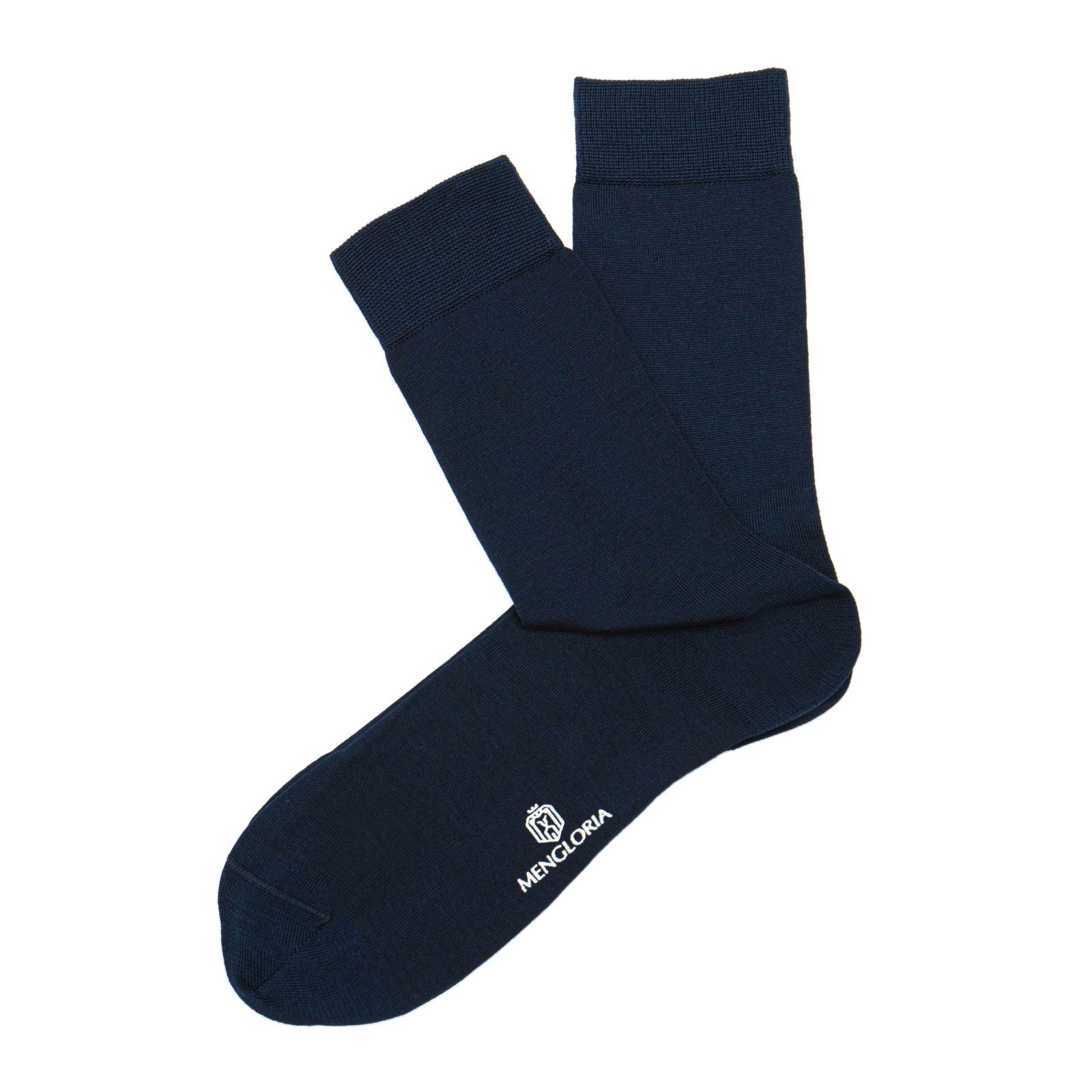 Three-pairs of regular-length socks | Navy