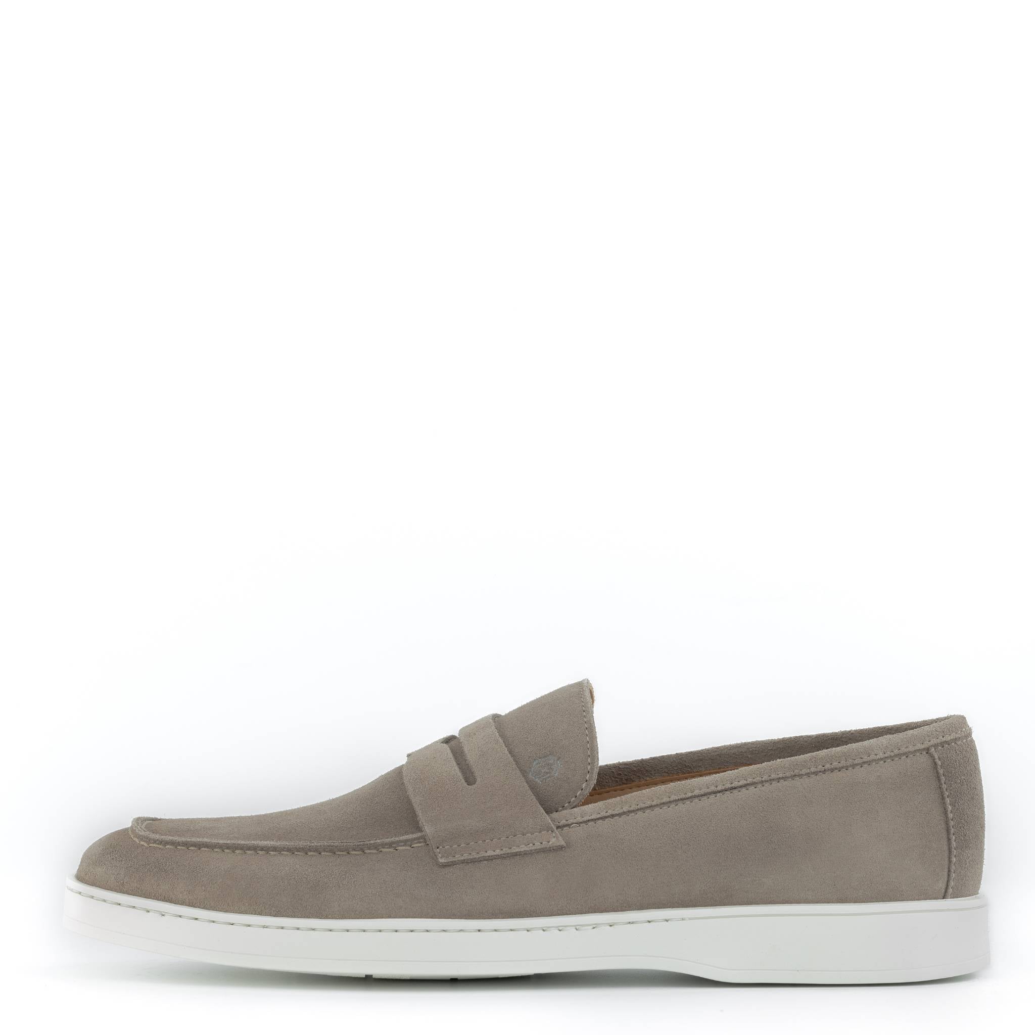 Serene Suede Loafer | Beige